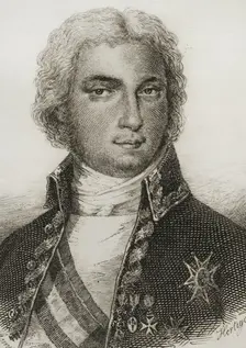 Manuel de Godoy y Alvarez de Faria, Spanish politician, 1851. Creator: Pedro Hortigosa