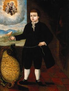Manuel Estevan Perez de los Rios cured of fever by prayers to Christ, 1770, 1770. Creator: Unknown