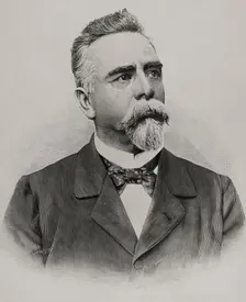 Manuel Ferraz de Campos Sales (1841-1913), Brazilian politician, President of Brazil, 1898. Creator: Benigno Matute Parga