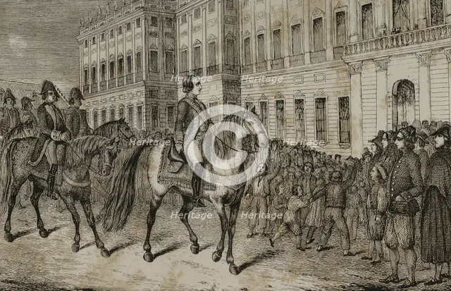 Manuel Godoy is appointed General of Spain and the Indies...13 January 1807, (1851).   Creator: Unknown.
