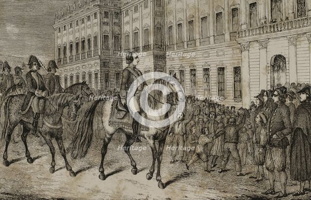 Manuel Godoy is appointed General of Spain and the Indies...13 January 1807, (1851).   Creator: Unknown.