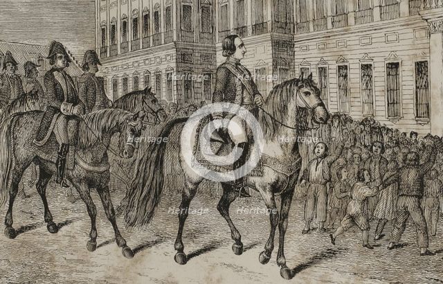 Manuel Godoy is appointed General of Spain and the Indies...13 January 1807, (1851).   Creator: Unknown.