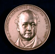 Manuel John Johnson, English astronomer, 1862. Creator: Unknown