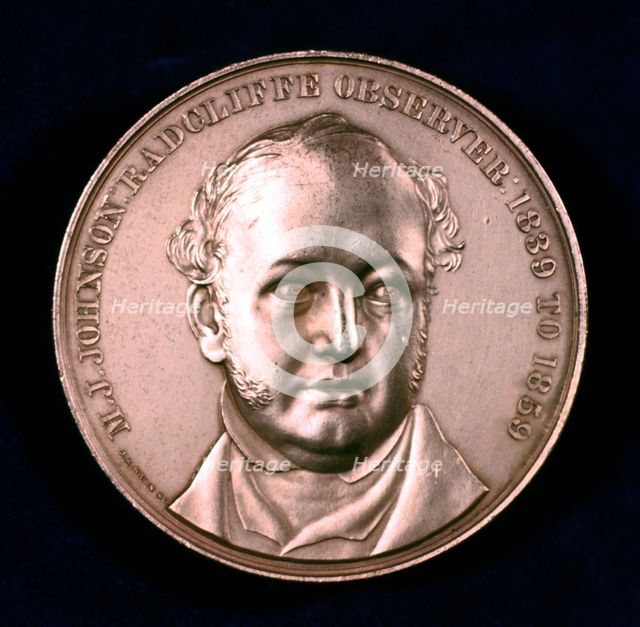 Manuel John Johnson, English astronomer, 1862.  Creator: Unknown.