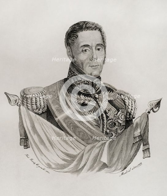 Manuel Lorenzo (1785-1847), Spanish military and politician, 1842. Creator: Jose Gomez.