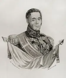 Manuel Lorenzo (1785-1847), Spanish military and politician, 1842. Creator: Jose Gomez