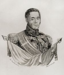 Manuel Lorenzo (1785-1847), Spanish military and politician, 1842. Creator: Jose Gomez