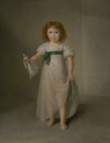 Manuela Isidra Téllez-Girón, future Duchess of Abrantes, 1797. Creator: Agustin Esteve y Marqués