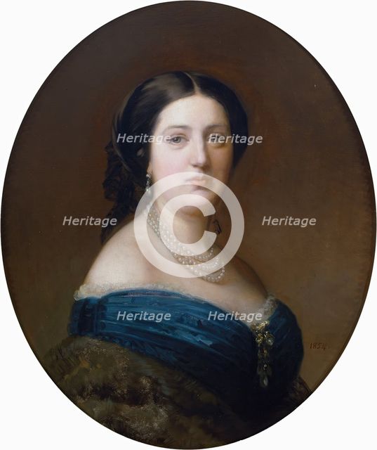 Manuela María Miquel y Lucuy, 1854. Creator: Federico de Madrazo y Kuntz.