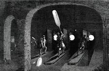 Manufacture of Glass for "The Crystal Palace"...Birmingham, 1850. Creator: S Read