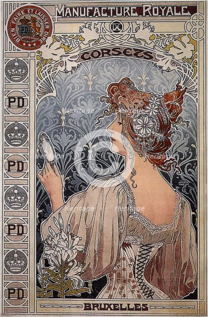 Manufacture Royale, 1897. Artist: Privat-Livemont, Henri (1861–1936)