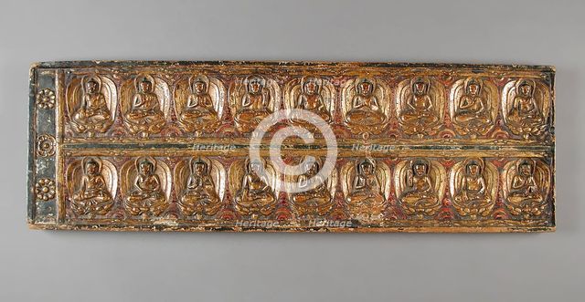 Manuscript Cover, 15th century. Creator: Unknown.