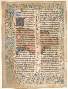 Manuscript Leaf from a Missal, mid-15th century. Creator: Unknown