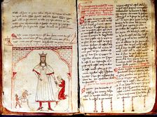 Manuscript on the Constitution of Barcelona, entitled Usatges of Barcelona, Catalonia costums