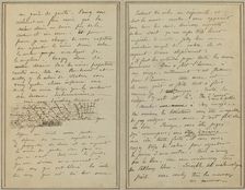 Manuscript Pages [verso], 1884-1888. Creator: Paul Gauguin