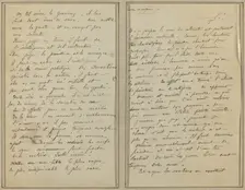 Manuscript Pages [recto], 1884-1888. Creator: Paul Gauguin