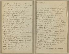 Manuscript Pages [recto], 1884-1888. Creator: Paul Gauguin