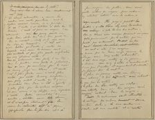 Manuscript Pages [recto], 1884-1888. Creator: Paul Gauguin