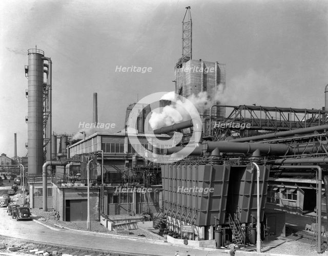Manvers coal preparation plant, near Rotherham, South Yorkshire, 1956.  Creator: Michael Walters.
