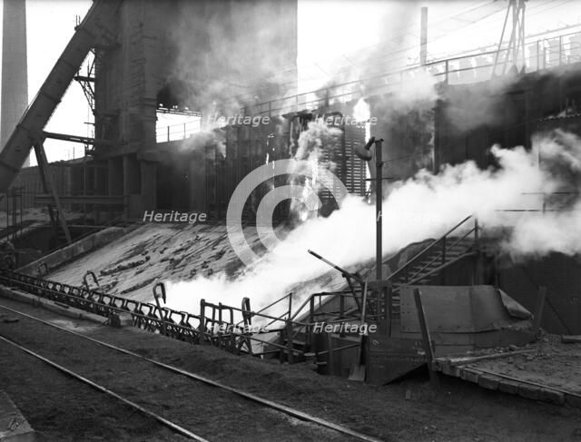 Manvers coal preparation plant, Wath upon Dearne, near Rotherham, South Yorkshire, 1956. Artist: Michael Walters