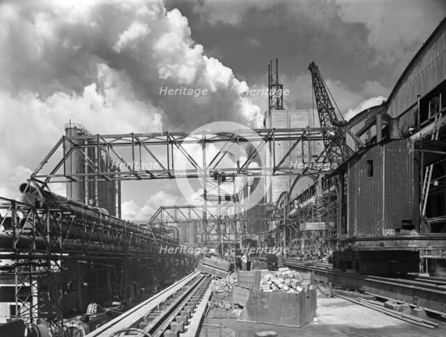 Manvers coal processing plant, Wath upon Dearne, near Rotherham, South Yorkshire, January 1957. Artist: Michael Walters