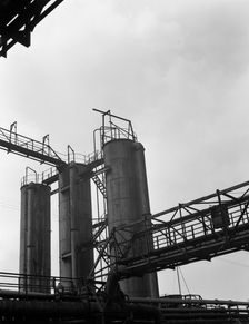Manvers Main coke ovens, Wath upon Dearne, near Rotherham, South Yorkshire, 1963. Artist: Michael Walters