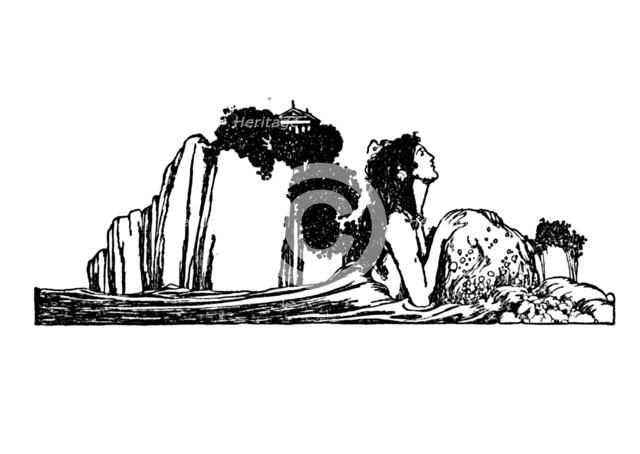 'Many An Evening She Rose To The Place', c1930. Artist: W Heath Robinson.