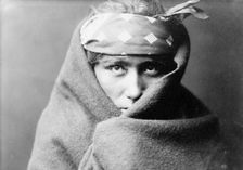 Many Goat's son, c1904. Creator: Edward Sheriff Curtis