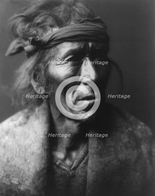 Many Goats, c1904. Creator: Edward Sheriff Curtis.