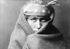 Many Goat's son, c1904. Creator: Edward Sheriff Curtis