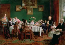 Many Happy Returns of the Day 1856. Artist: William Powell Frith