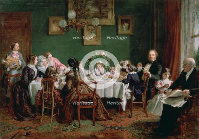 'Many Happy Returns of the Day', 1856. Artist: William Powell Frith