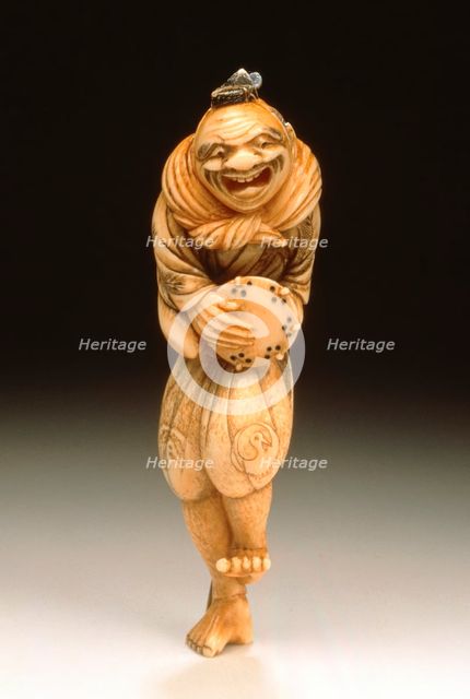 Manzai: Comic Actor, Mid-19th century. Creator: Unknown.