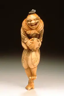 Manzai: Comic Actor, Mid-19th century. Creator: Unknown