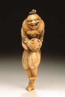 Manzai: Comic Actor, Mid-19th century. Creator: Unknown