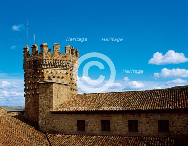 Manzanares El Real Castle,  Madrid, Spain, 15th century, (2008).   Creator: LTL.