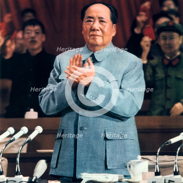 Mao Zedong, Chinese Communist leader, 1960. Artist: Unknown