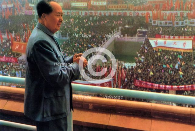 Mao Zedong, Chinese Communist revolutionary and leader, c1950s-c1960s(?). Artist: Unknown