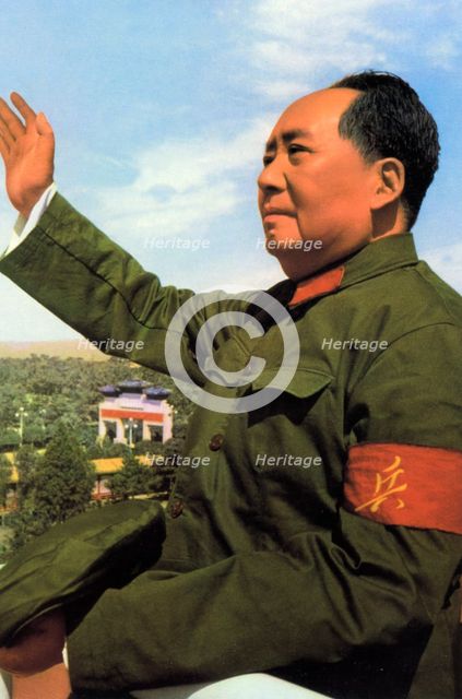 Mao Zedong, Chinese Communist revolutionary and leader, c1950s-c1960s(?). Artist: Unknown