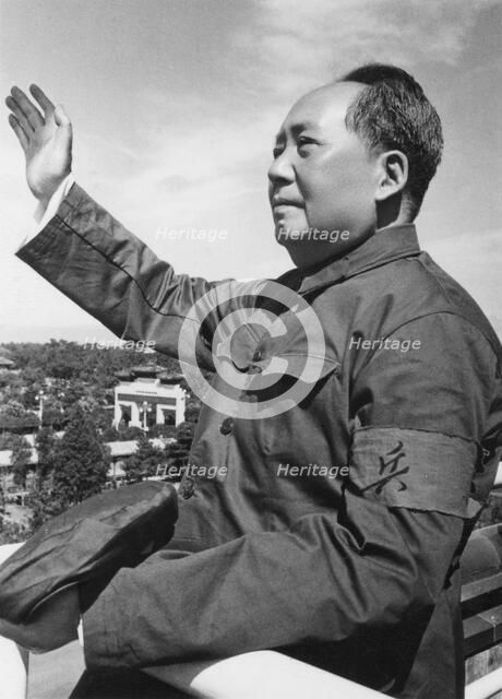 Mao Zedong, Chinese Communist revolutionary and leader, c1950s-c1960s(?). Artist: Unknown
