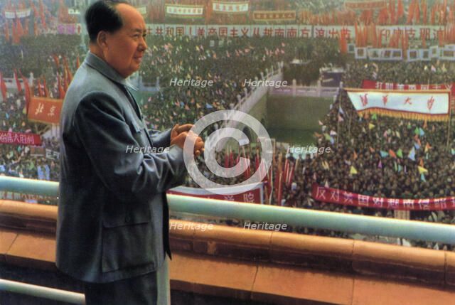 Mao Zedong, Chinese Communist revolutionary and leader, c1950s-c1960s(?). Artist: Unknown