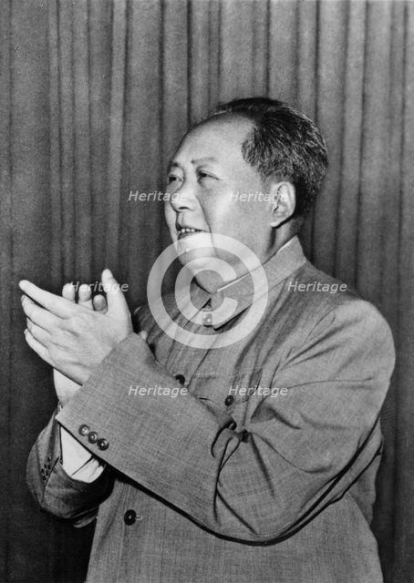 Mao Zedong, Chinese Communist revolutionary and leader, c1960s(?). Artist: Unknown