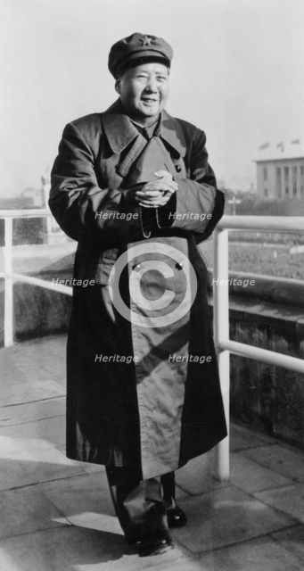 Mao Zedong, Chinese Communist revolutionary and leader, c1960s(?). Artist: Unknown
