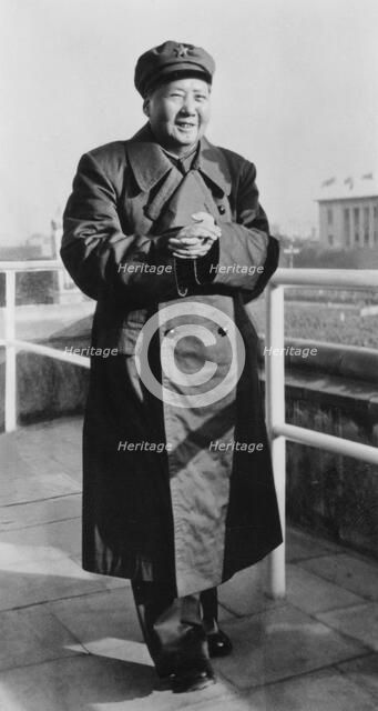 Mao Zedong, Chinese Communist revolutionary and leader, c1960s(?). Artist: Unknown