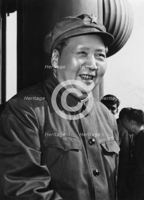 Mao Zedong, Chinese Communist revolutionary and leader, c1960s(?). Artist: Unknown
