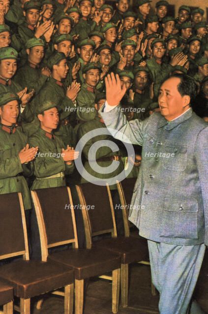 Mao Zedong, Chinese Communist revolutionary and leader, c1960s-c1970s(?). Artist: Unknown