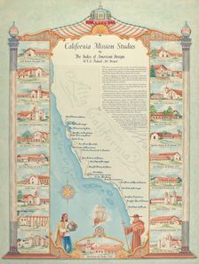 Map, 1935/1942. Creator: Hal Blakeley