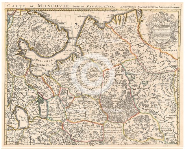 Map of Muscovy.