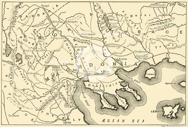 'Map of Macedon and the Adjacent Districts', 1890.   Creator: Unknown.