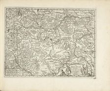 Map of Moscovia, 1726. Artist: Aa, Pieter van der (1659-1733)